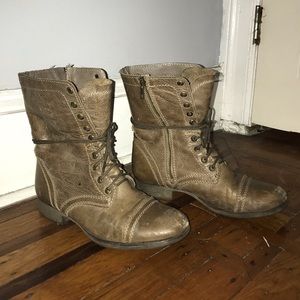 Steve Madden combat boots